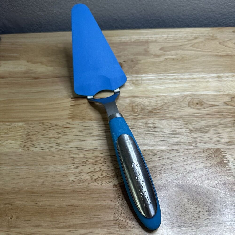 Blue Cuisinart Nylon Flexible Triple Turner With Stainless Steel Handle ￼